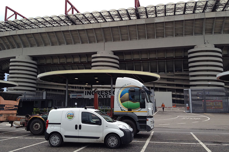 Stadio Meazza di Milano (Foto: Archivio Fotografico Tecnogarden Service).